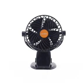 12V 24V 6 Inch 5 Blades GM Big Truck Car Fan Single Double Shaking Head Non-USB Electric Fan Wind Cooler