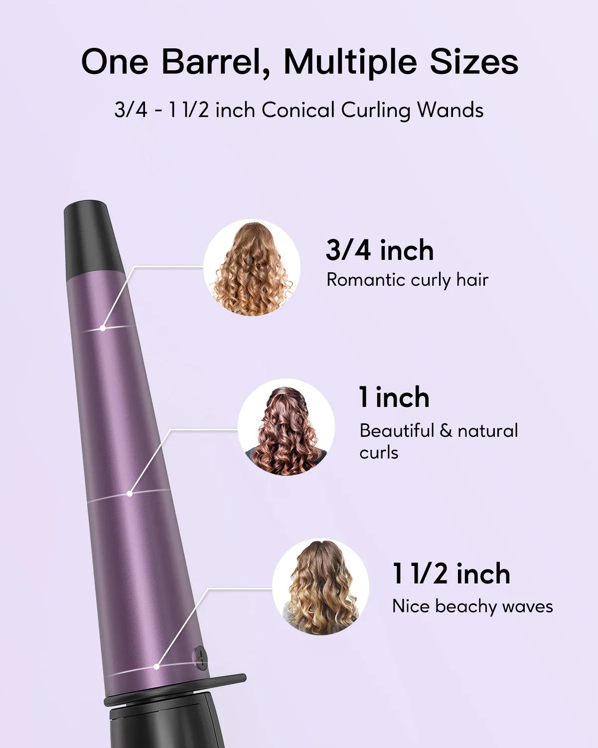 19-32mm Curling Iron Hair