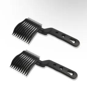 2 Pieces Barber Fade Combs, Professional Hair Cutting Comb Heat Resistant FlatTop Comb 