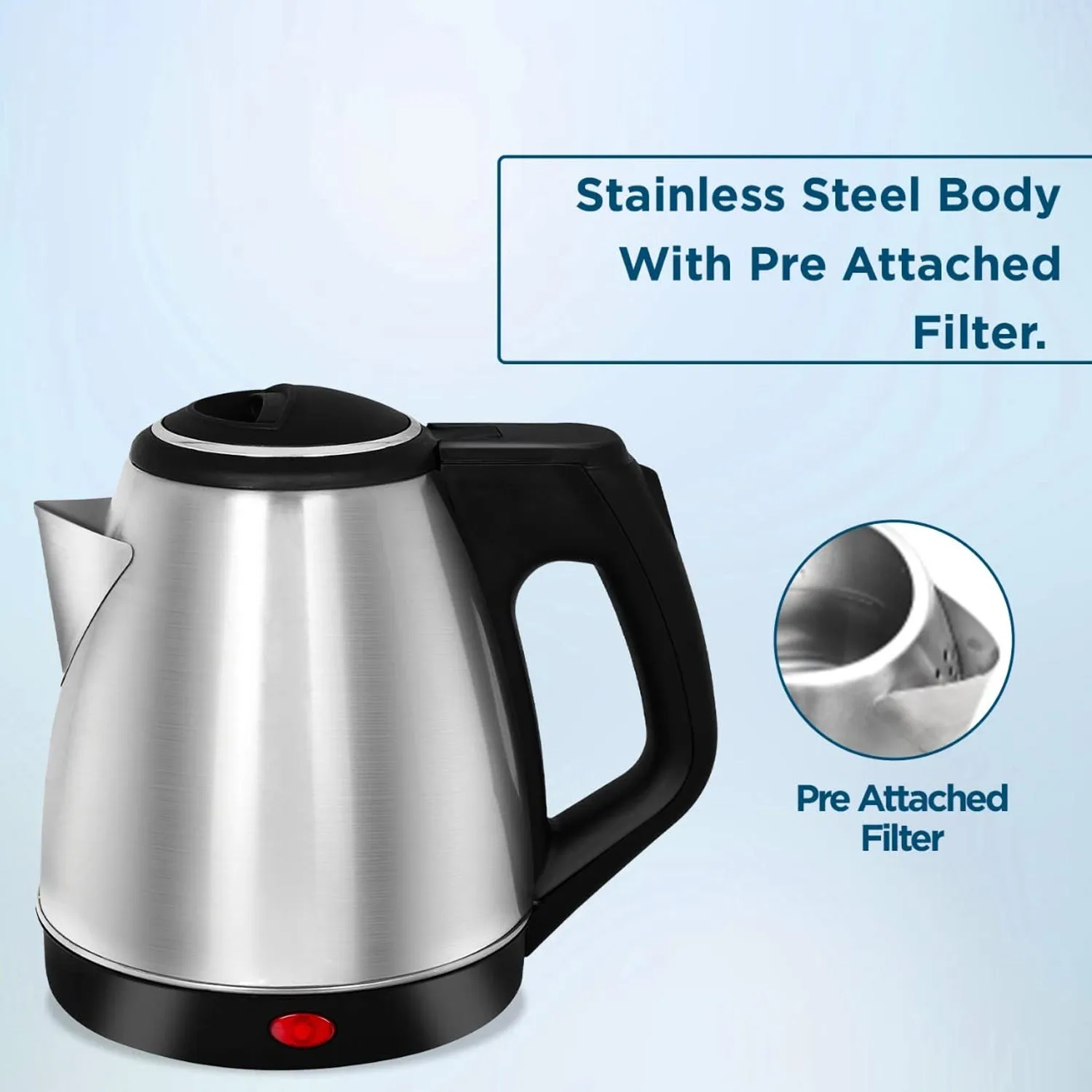 2038 Electric Kettle | Super fast Boiling | 2Litres | Water Tea Coffee Instant Noodles Soup