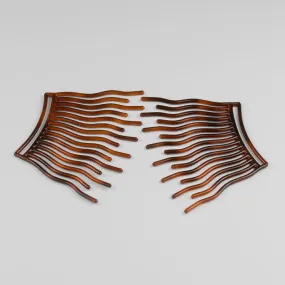 2x Interlocking Hair Combs