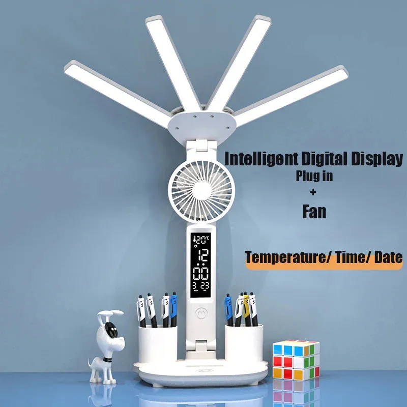 3in1 Multifunctional Four-Head Smart Table Lamp