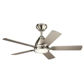 44"Ceiling Fan from the Arvada Collection in Brushed Stainless Steel Finish by Kichler