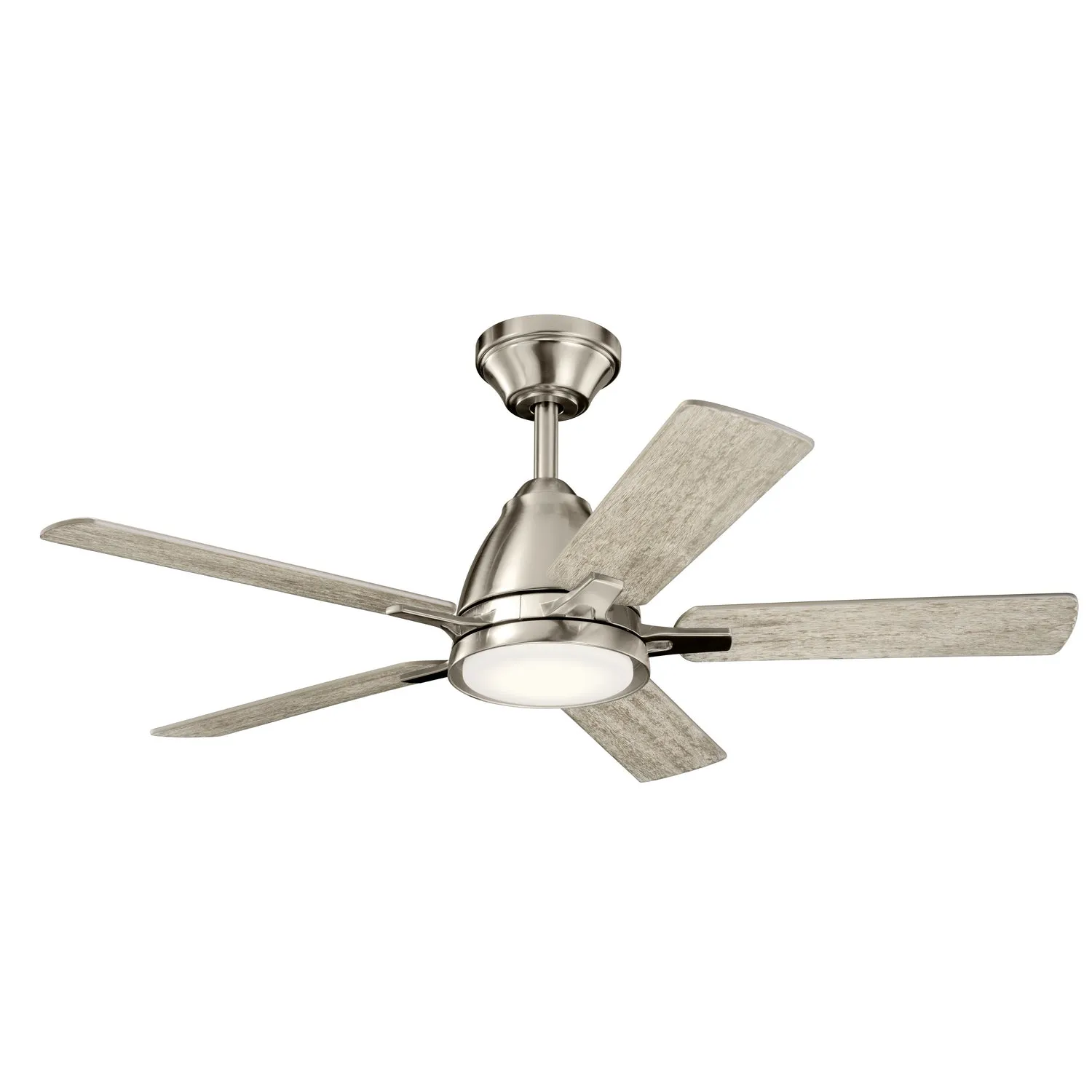 44"Ceiling Fan from the Arvada Collection in Brushed Stainless Steel Finish by Kichler