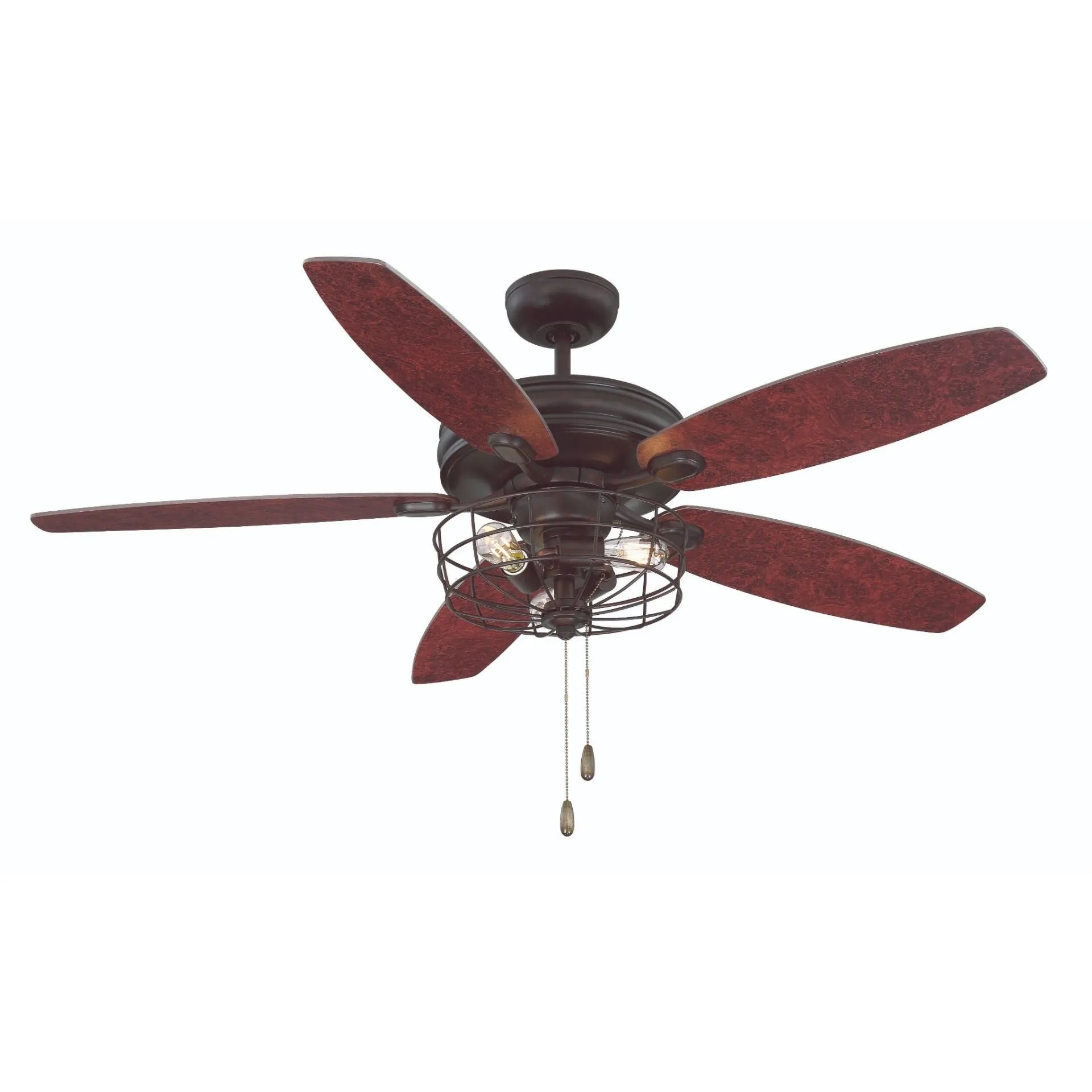 52" 3-Light Ceiling Fan