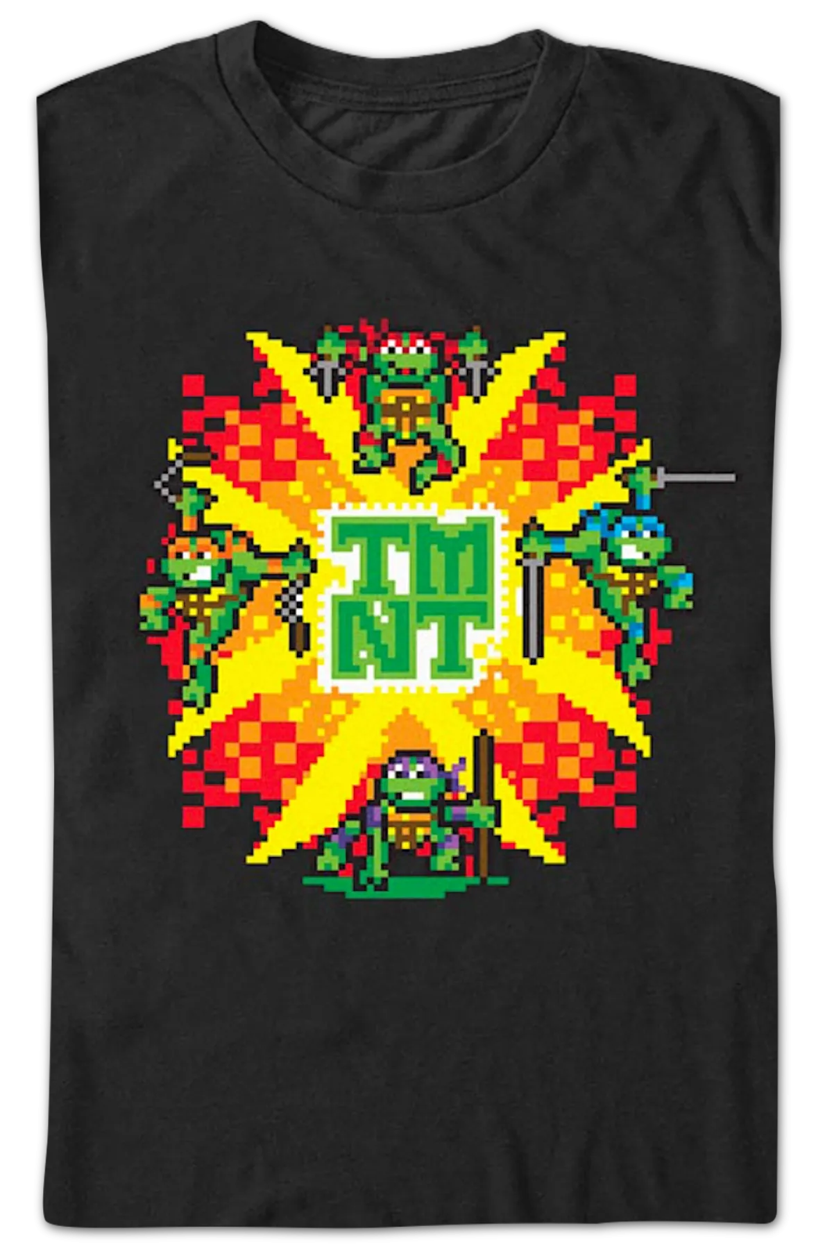 8-Bit Explosion Teenage Mutant Ninja Turtles T-Shirt