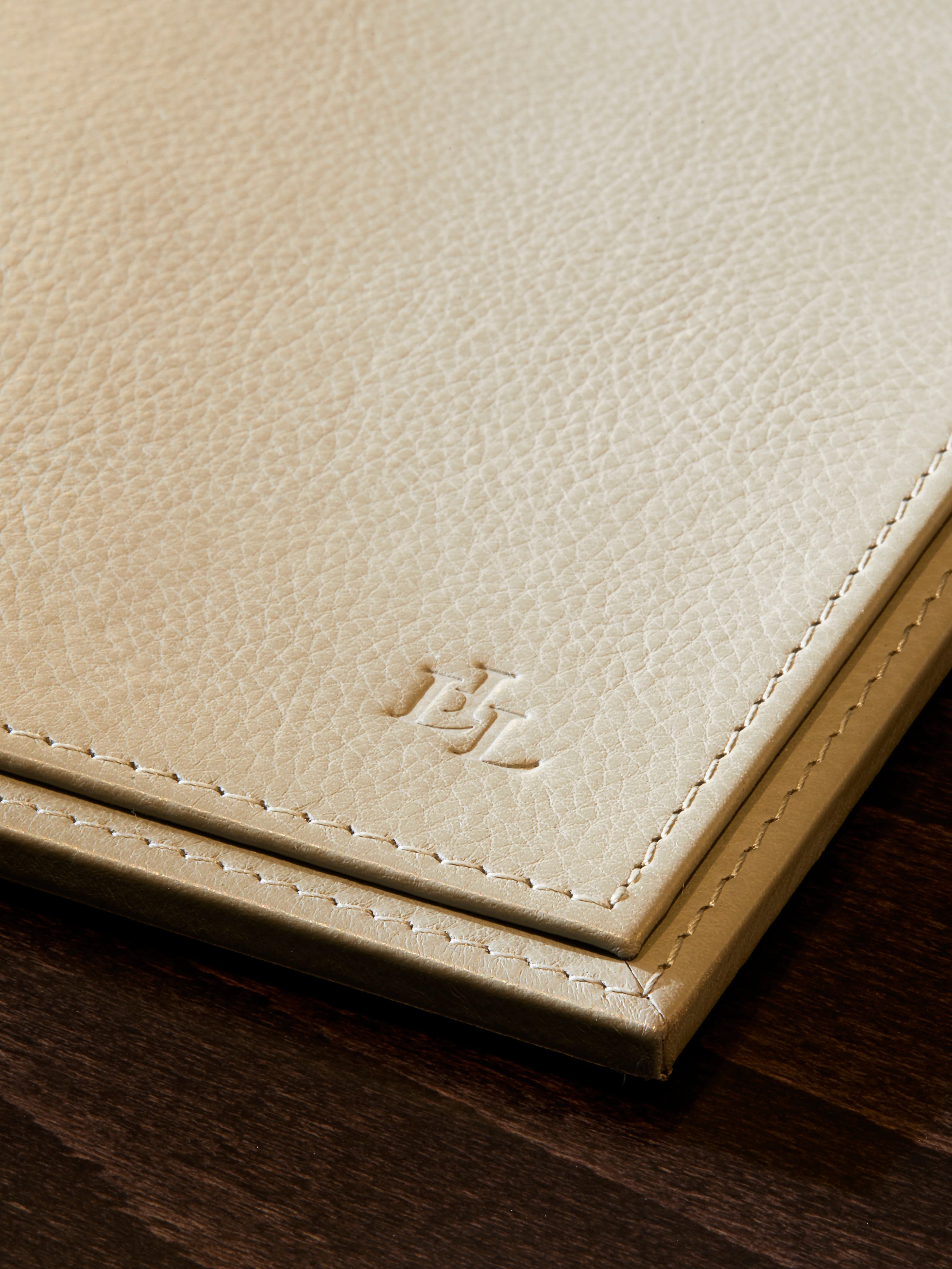 Adler Leather Desk Pad - Sand