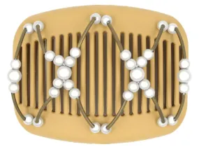 African Butterfly Hair Comb - Beada Tube Blonde 38