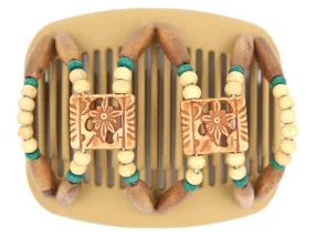 African Butterfly Hair Comb - Dupla Blonde 71