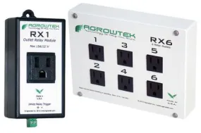 Agrowtek RX6 Six Relay Outlet 15A/120V