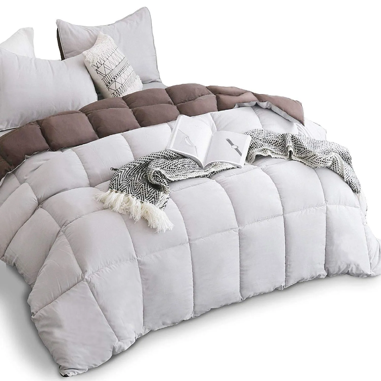 All Season Down Alternative Quilted Comforter Set with Sham(s)