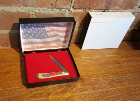 American Flag 40th Anniversary Locking Pocket Knife Schrade Cutlery Mint NIB