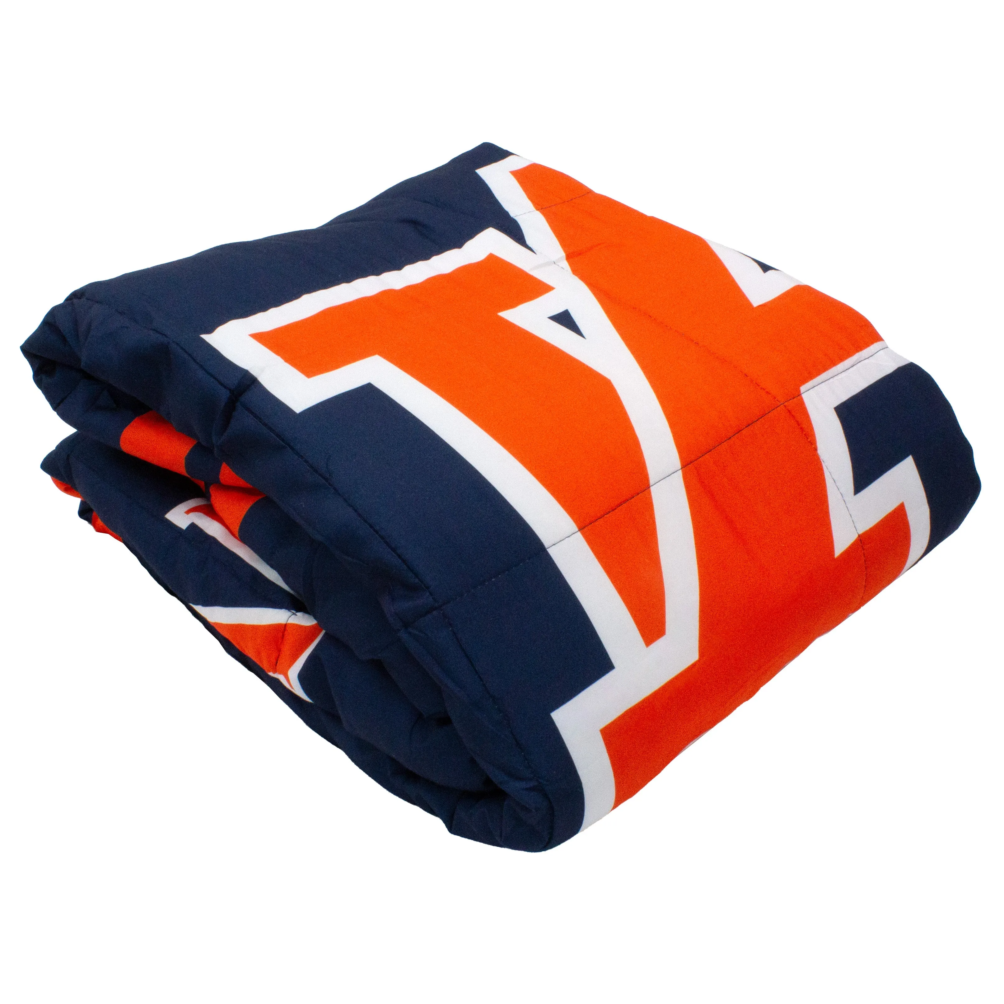 Auburn Tigers Reversible Big Logo Soft and Colorful Comforter