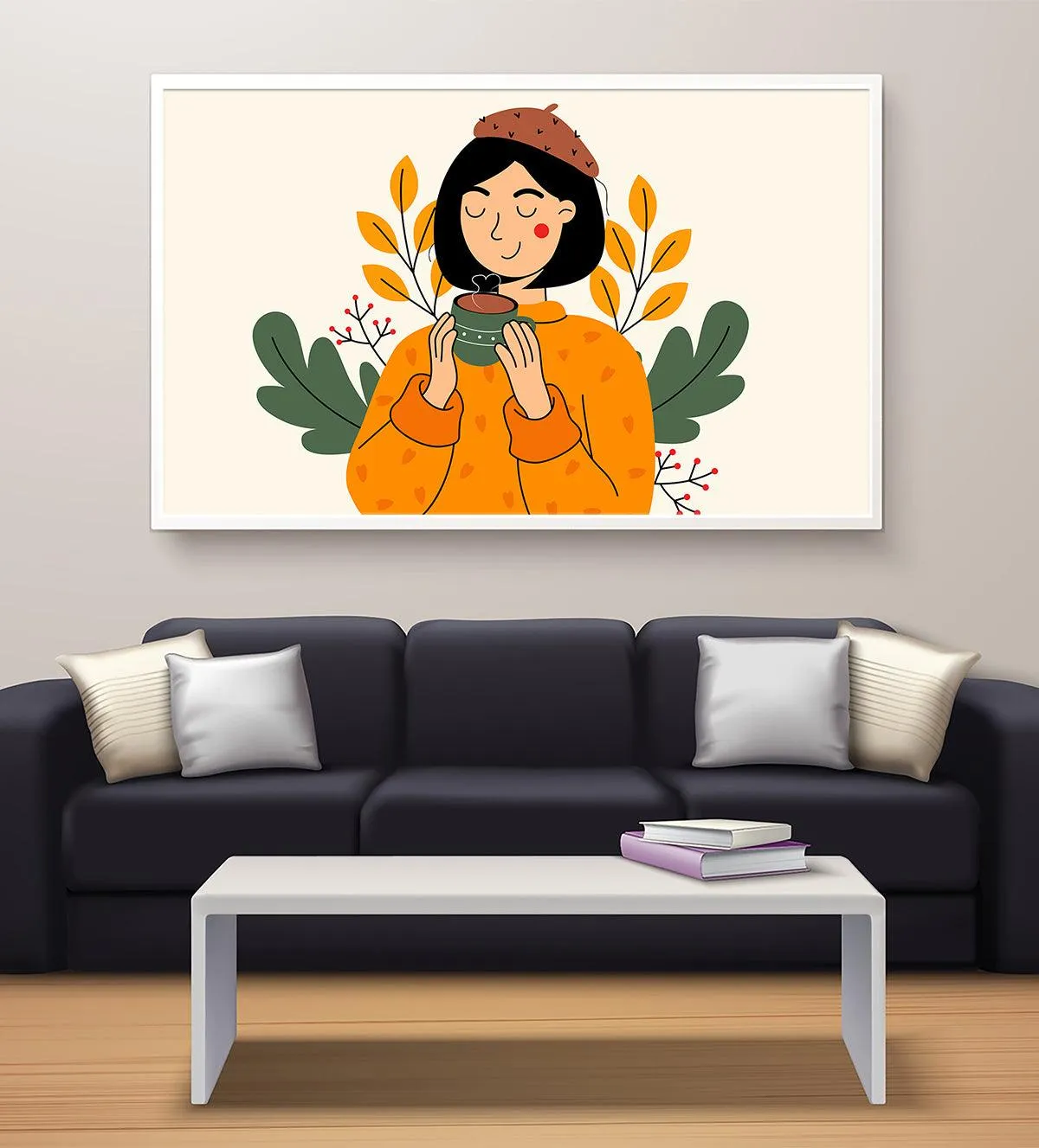 Autumn Serenity: Cozy Moments Wall Art