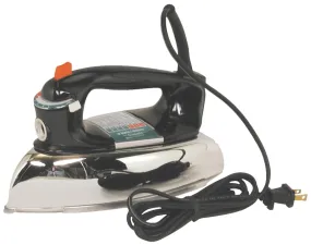 Black Decker F67E-2 Steam Iron, 1100 W, Black, Aluminum :EA: QUANTITY: 1