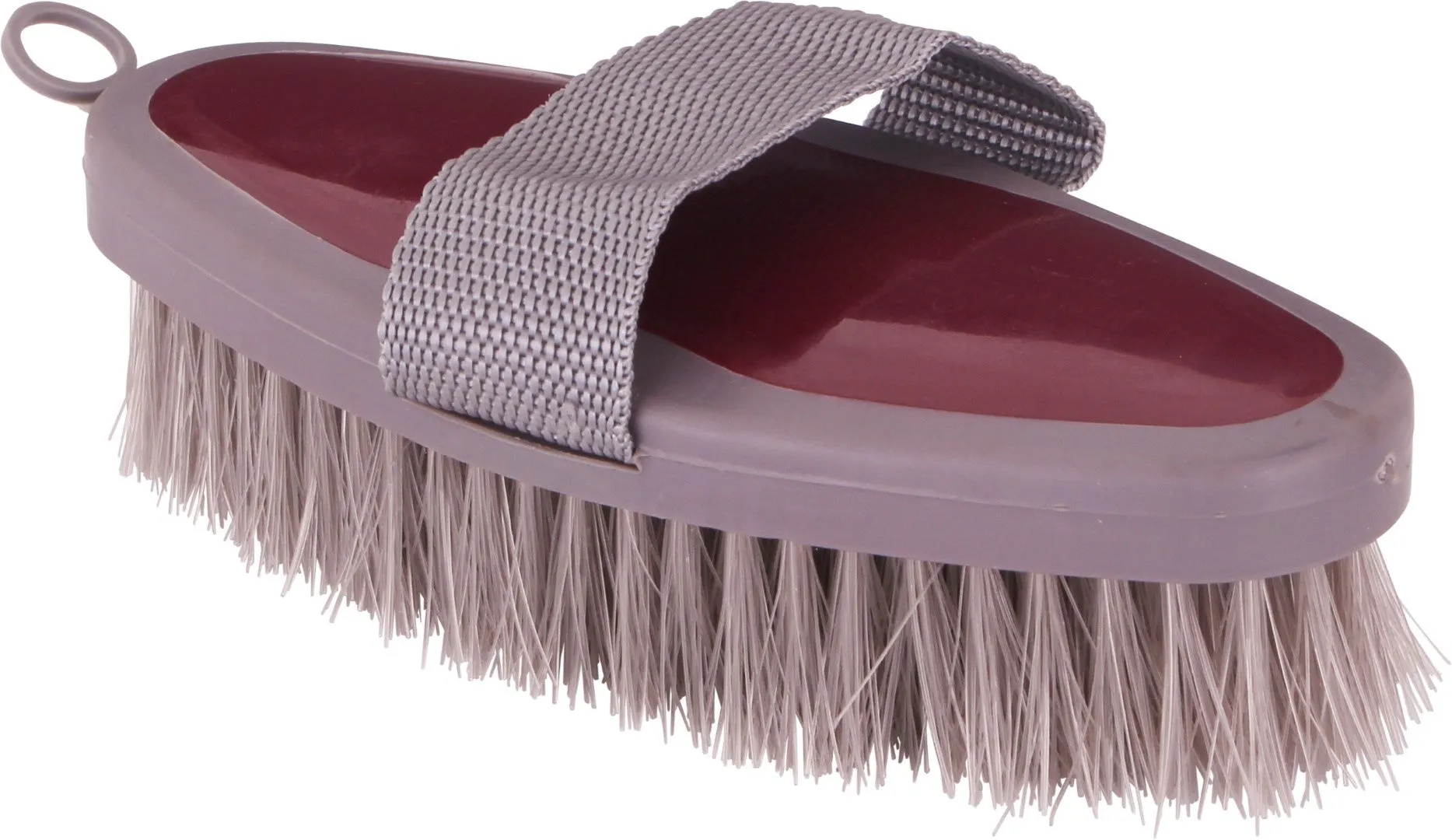 Blue Tag Soft Grip Body Brush Burgandy Small