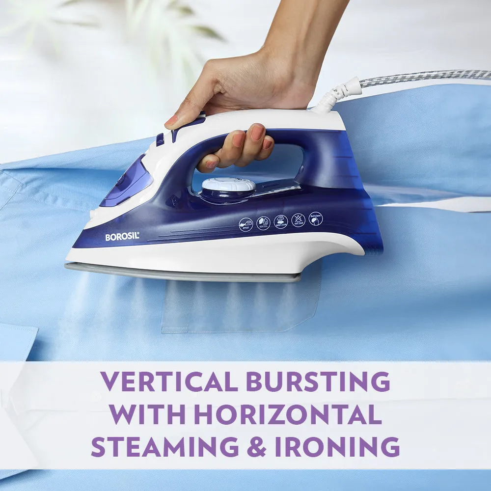 Borosil PurpleGlide Steam Iron