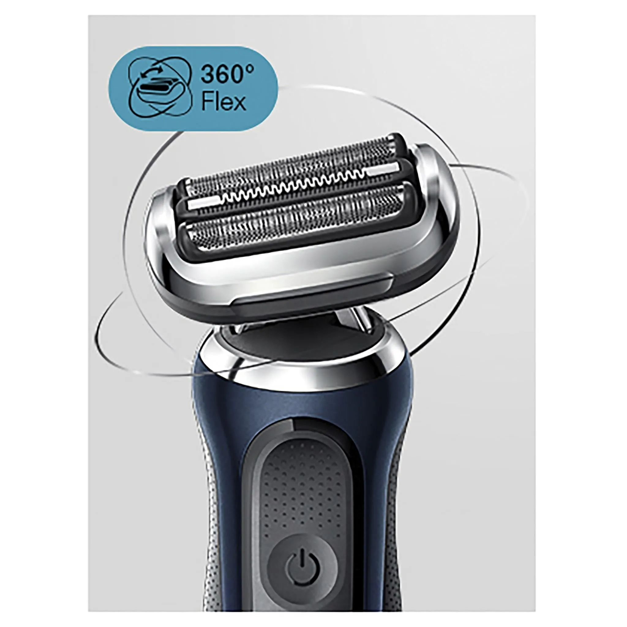 Braun 71-B1000s Series 7 Wet & Dry Electric Shaver (Blue)