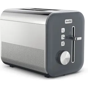 Breville High Gloss Electric 2 Slice Toaster - Grey