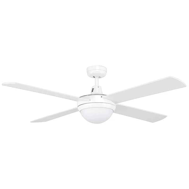 Brilliant Tempest-II 52in. AC Ceiling Fan with Light - White