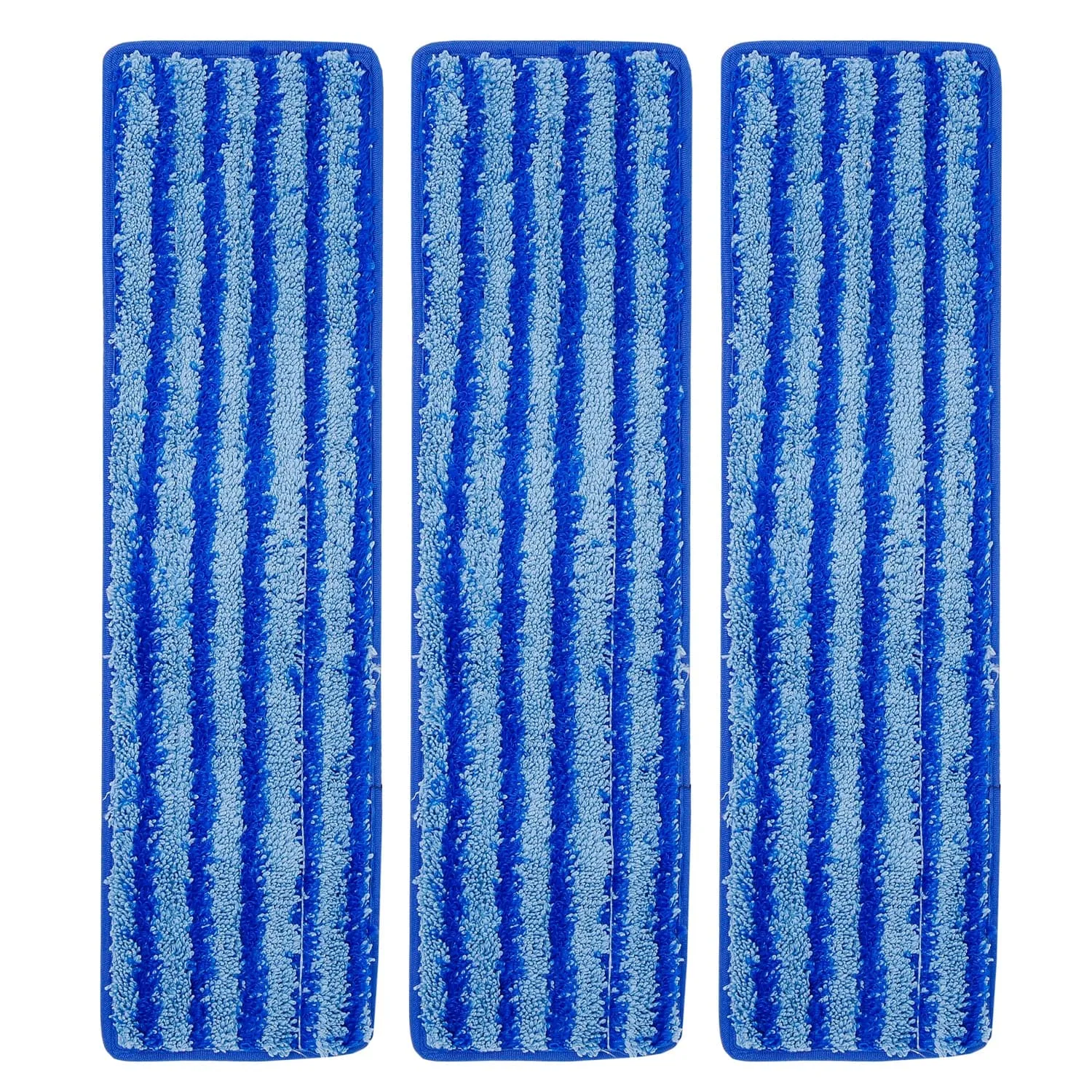 BULK CASE: Don Aslett Scrub Mop Microfiber Mop Pad-  12", 18", 24"