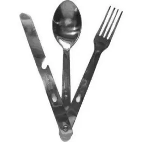 Camping Multi Utensil Tool w/ Fork, Spoon, Knife