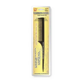 CARBON SERRATED TEETH TAIL COMB (235 X 28 X 3.5 MM)