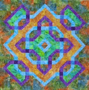 Celtic Rings Quilt KCS-CRe - Downloadable Pattern