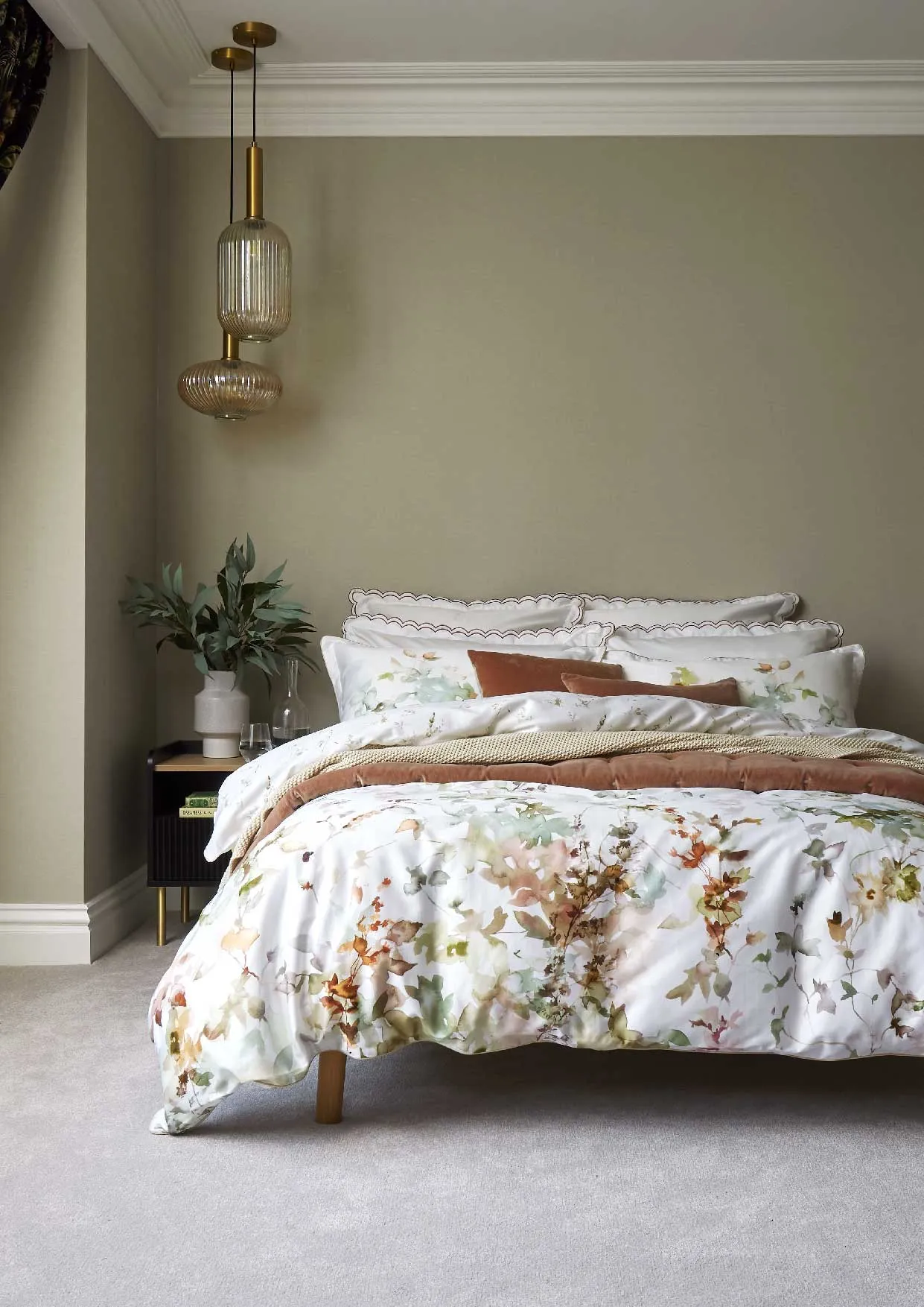 Christy Botanical Sage Comforter Set