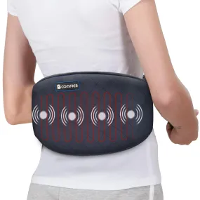 Comfier Heating Pad for Back Pain - Heat Belly Wrap Belt with Vibration Massage for Abdominal,Cramps Arthritic Pain Relief - 6006N