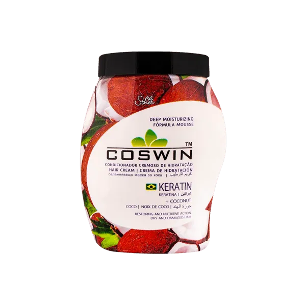 COSWIN COCONUT KERATIN HAIR CREAM 500G