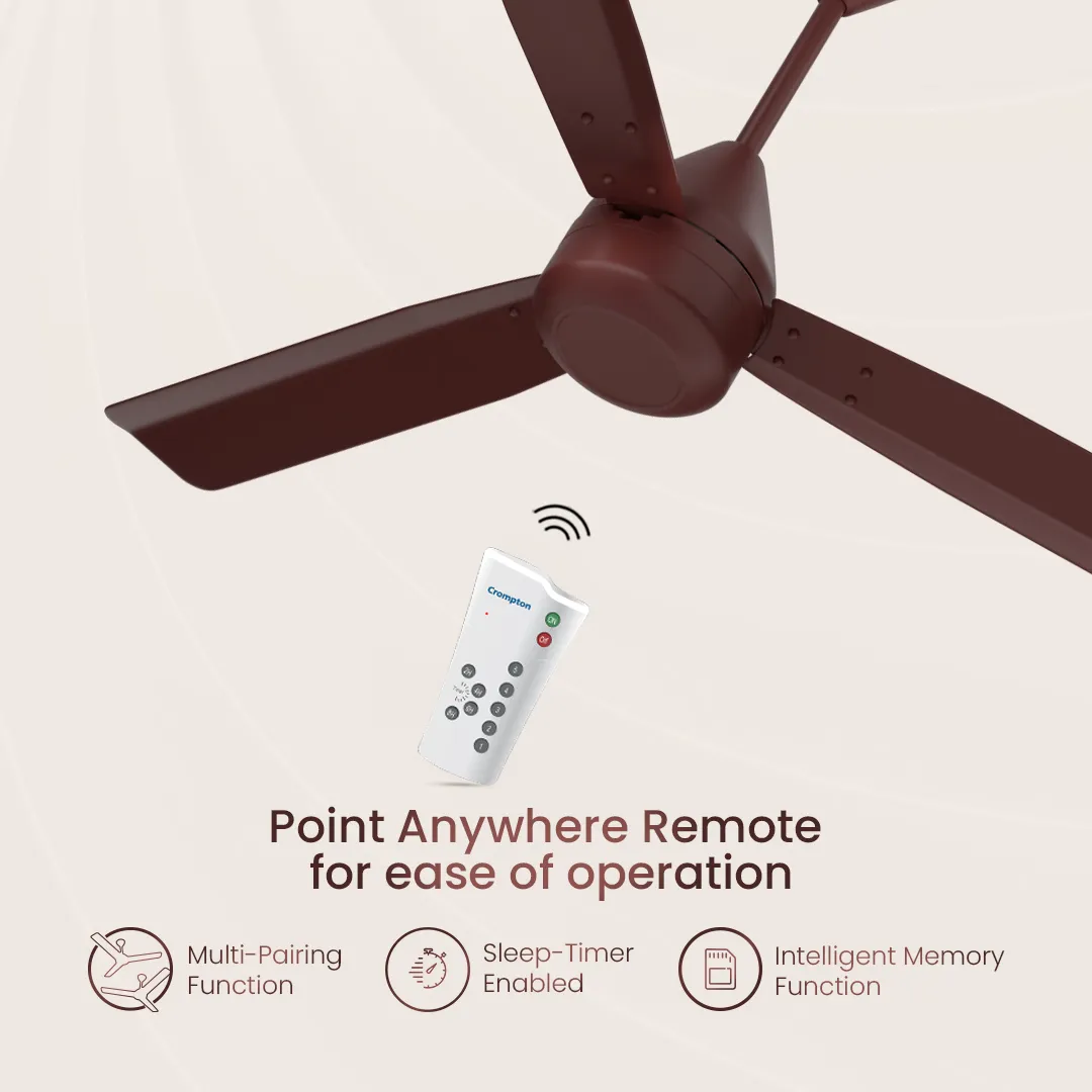 Crompton Energion Groove Remote BLDC Ceiling Fan