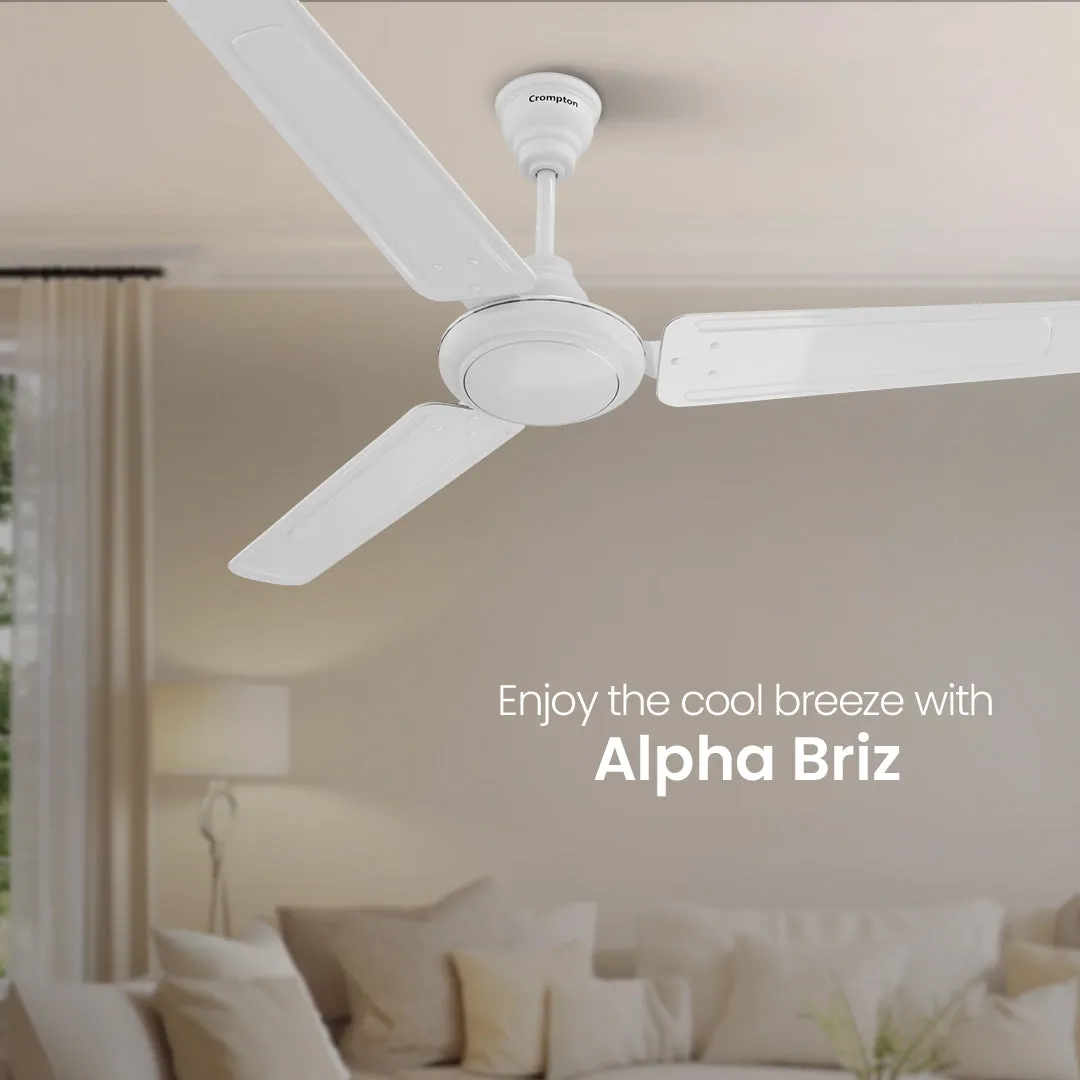 Crompton Surebreeze Alphabriz |Star Ceiling Fan