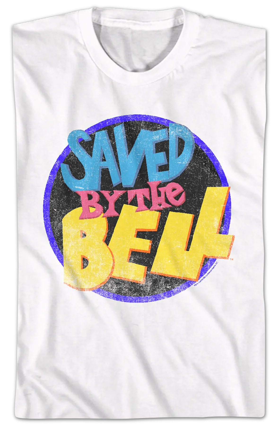 Distressed Logo Saved By The Bell T-Shirt