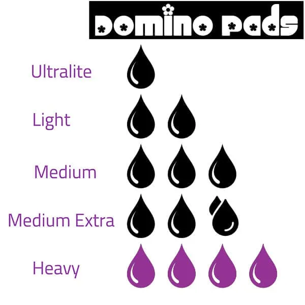 Domino Pad Heavy Regular in KEEPDRY