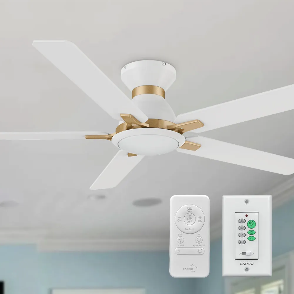 Essex Ⅱ Smart Low Profile Ceiling Fan with LED Light Outdoor/Indoor 52”