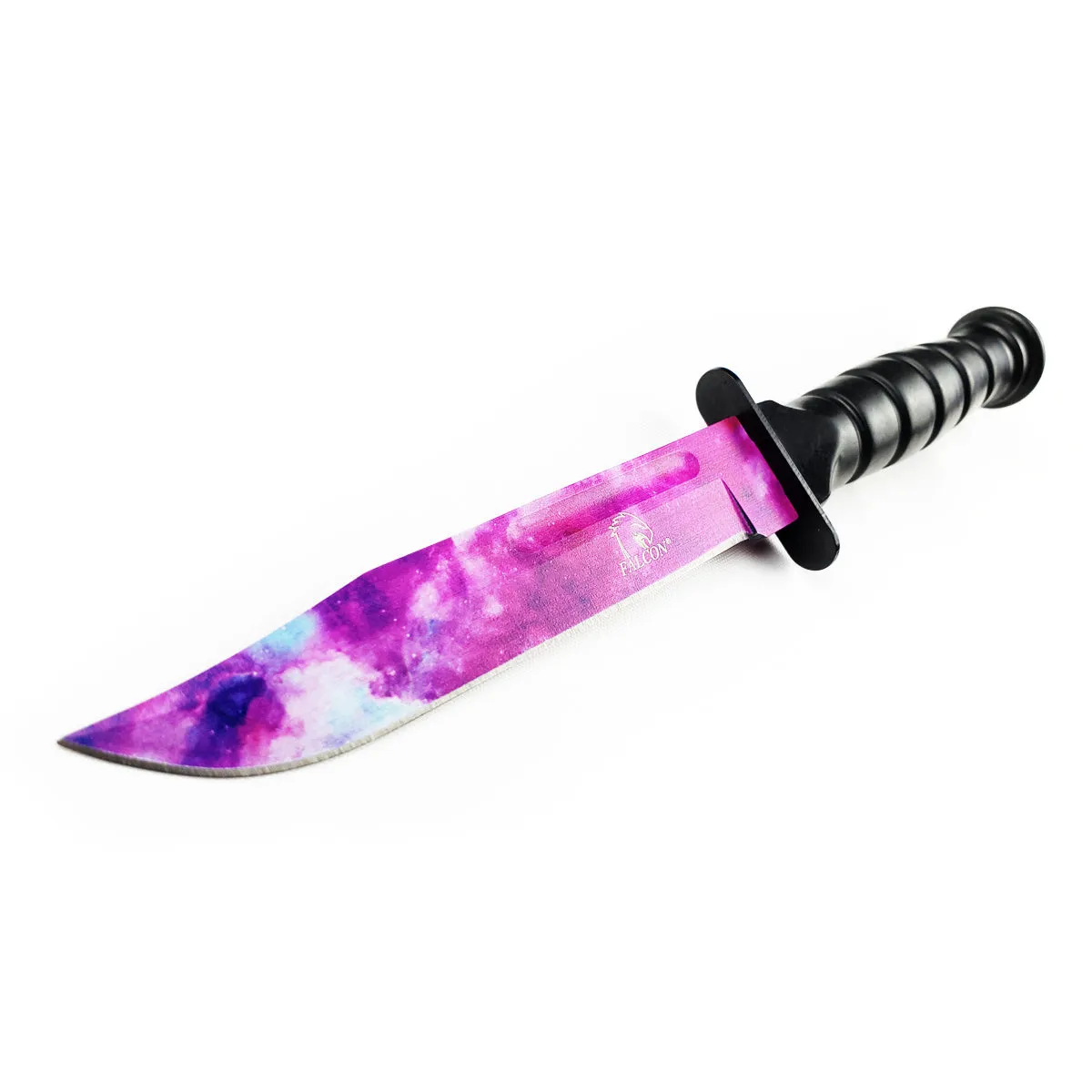 Falcon 7.5" Tactical Knives W/ Purple Galaxy Coating Blade