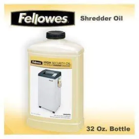 Fellowes 128 Ounces of High Security Shredder Lubricant 3505801 (case of 4 x 32 oz bottles)