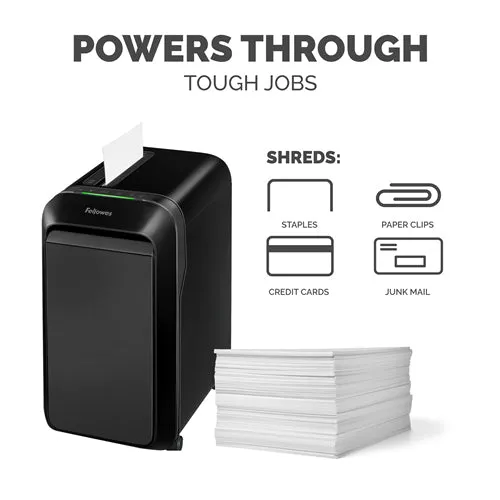 Fellowes Powershred LX220 Black Micro-Cut Shredder Level 3/P-4