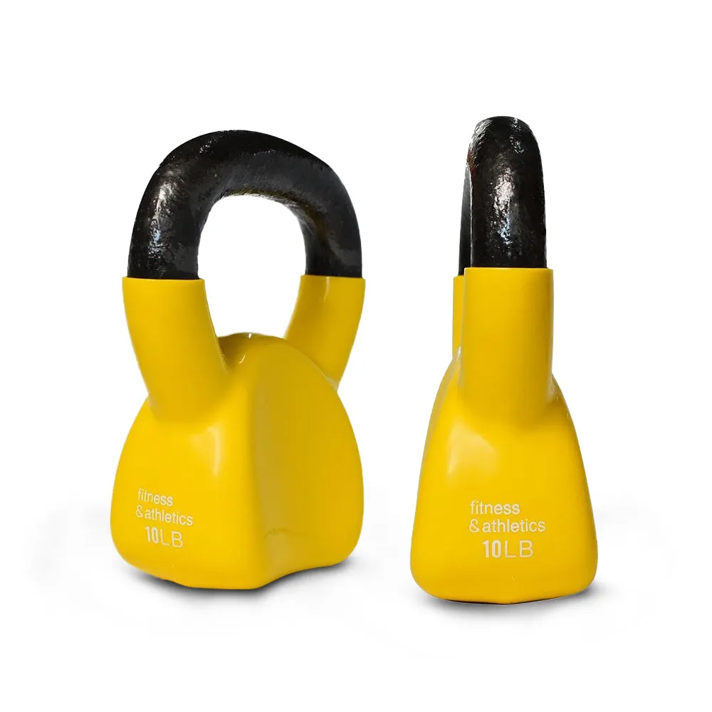 Fitness & Athletics Ergonomic Vinyl Coated Kettlebell