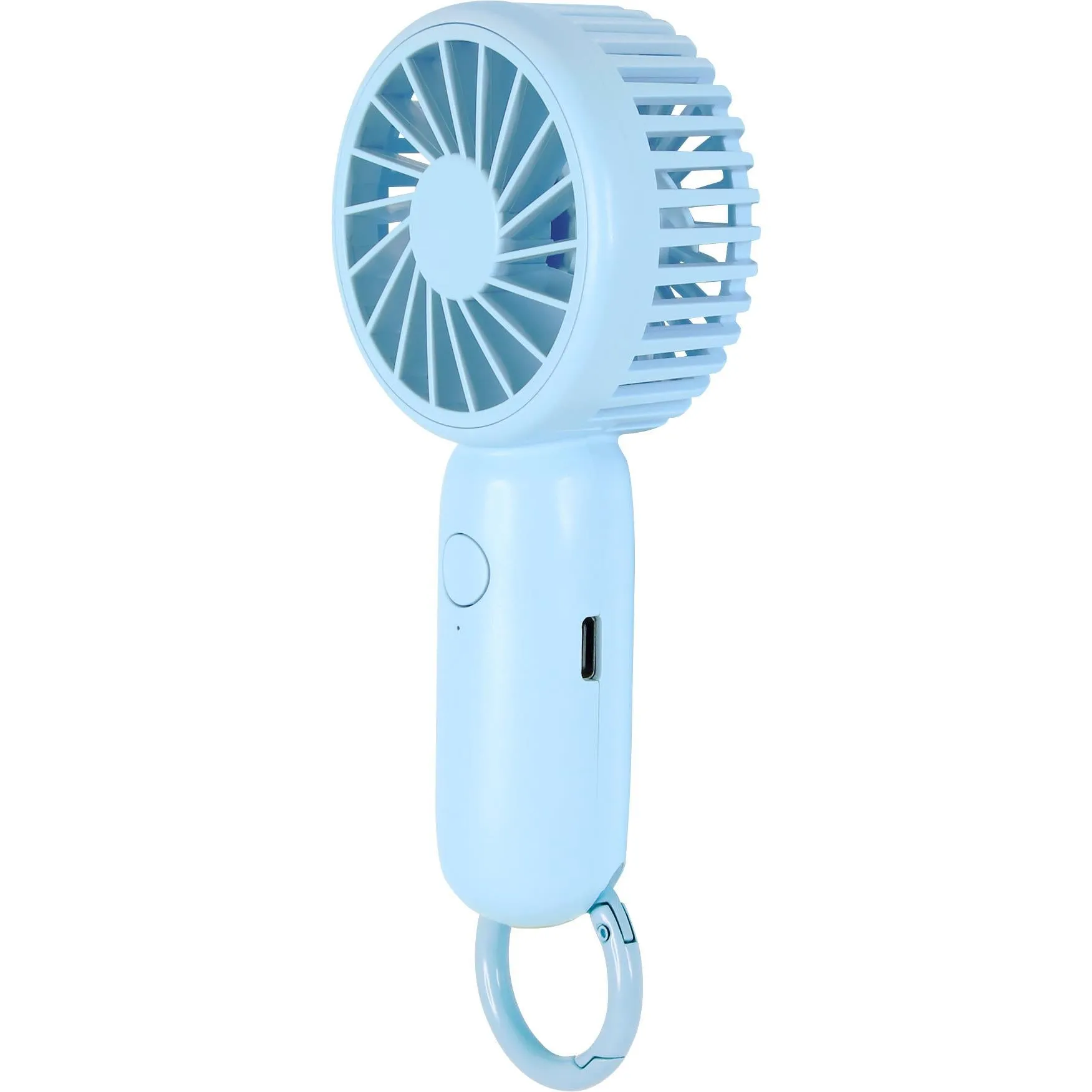 Flea Market Mini Handheld Fan (Sky Blue)