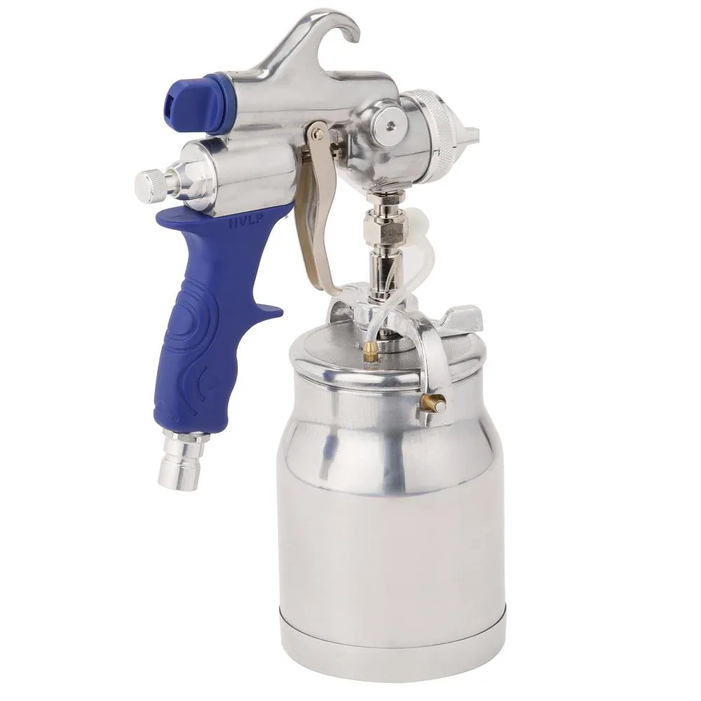 Fuji Semi-PRO 2 HVLP Bottom Feed Spray System w/ 1 qt. Cup & 1.3 mm Air Cap Set, Blue