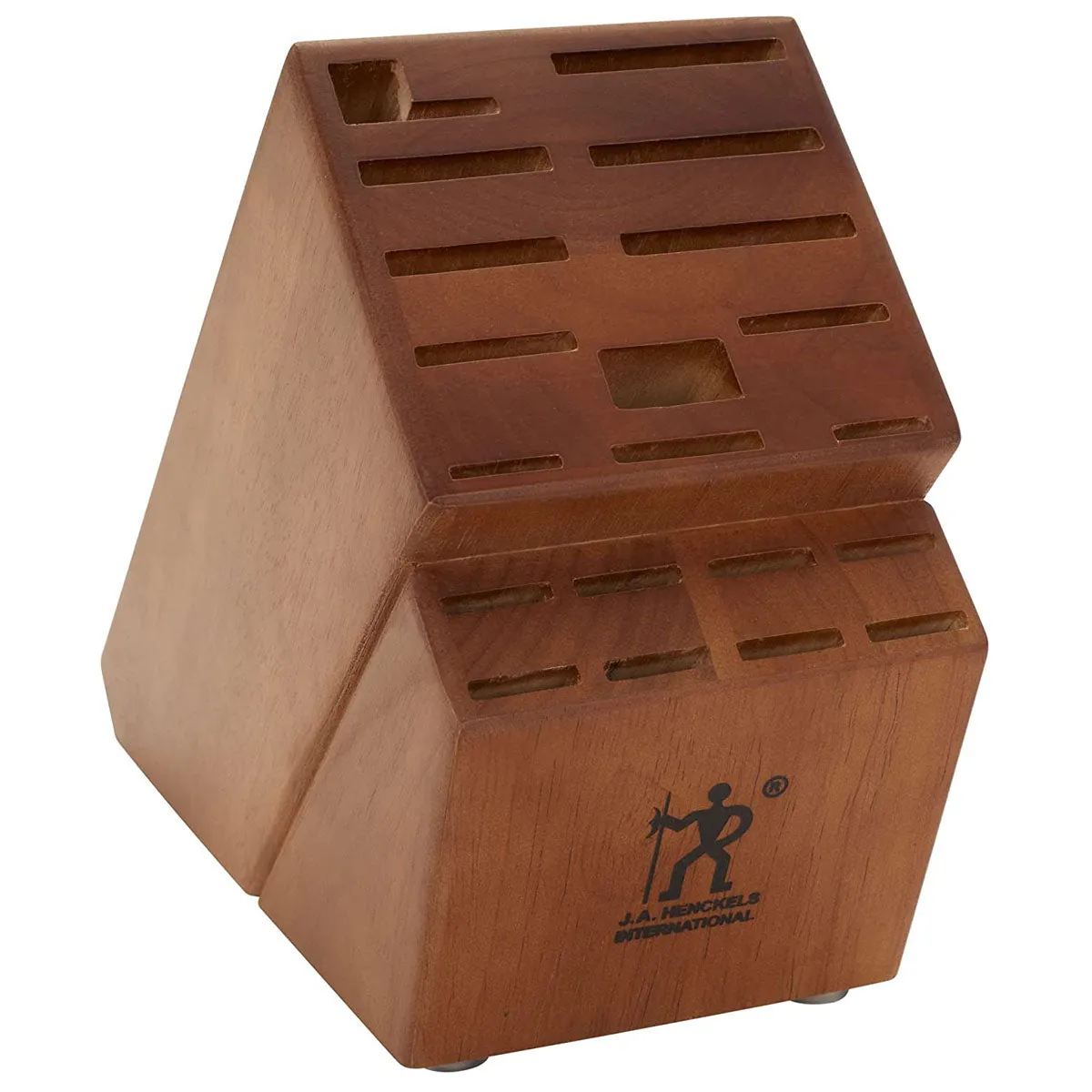 Henckels 19-Slot Knife Storage Block - Acacia