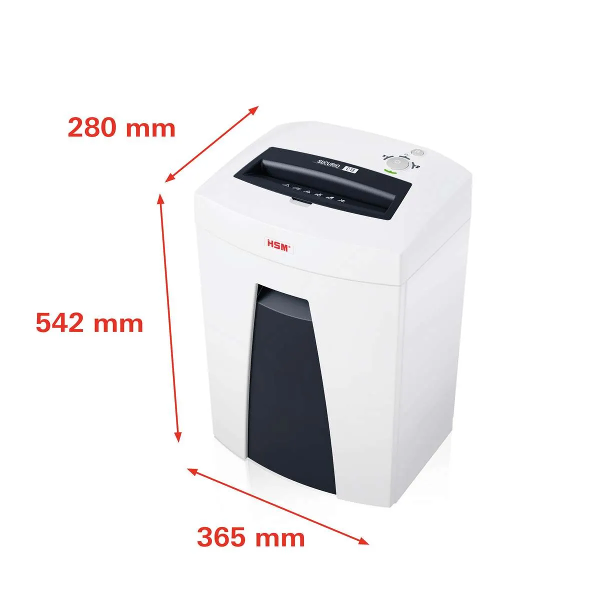 HSM SECURIO C18 - 5.8 mm Document Shredders