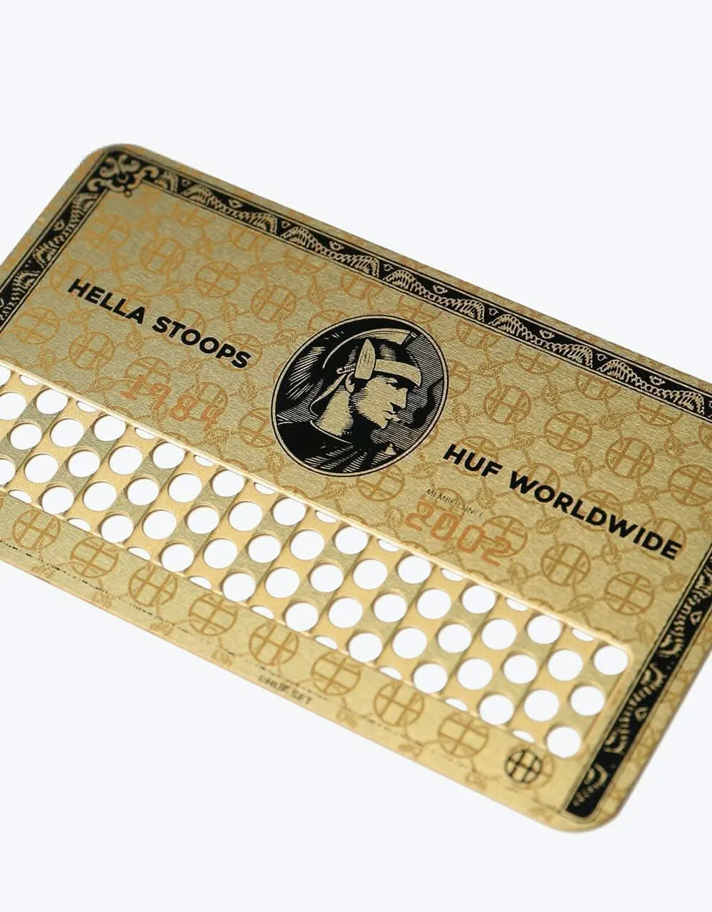 HUF Card Shredder - Gold