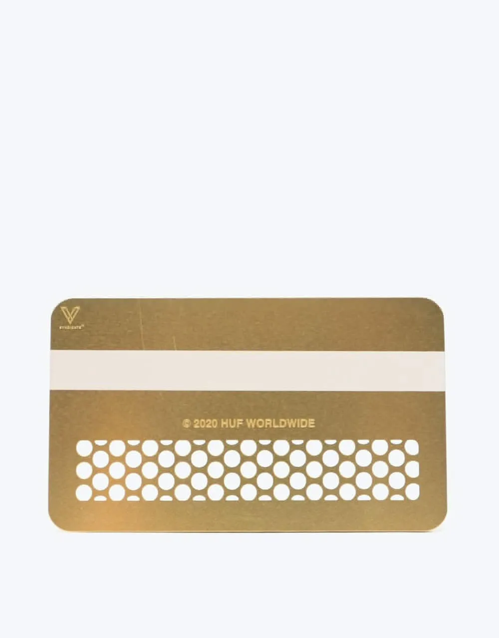 HUF Card Shredder - Gold