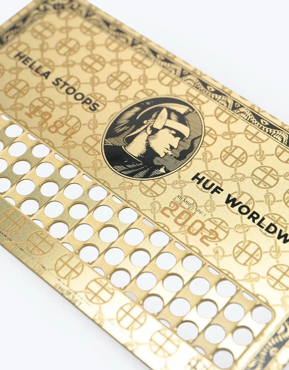 HUF Card Shredder - Gold