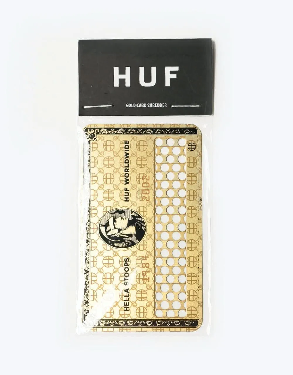 HUF Card Shredder - Gold