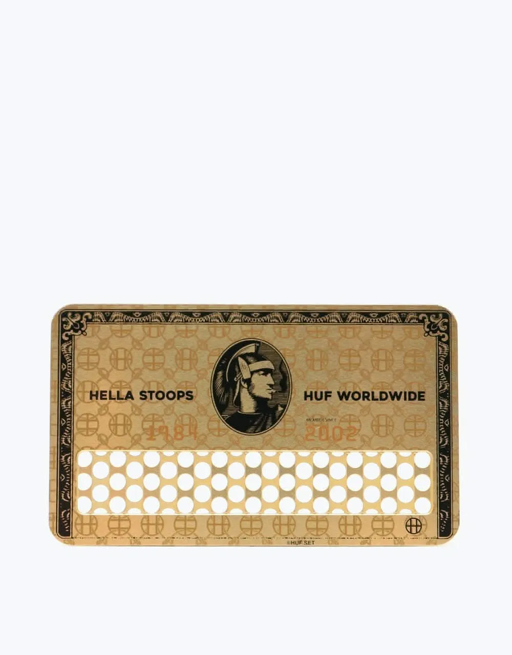 HUF Card Shredder - Gold