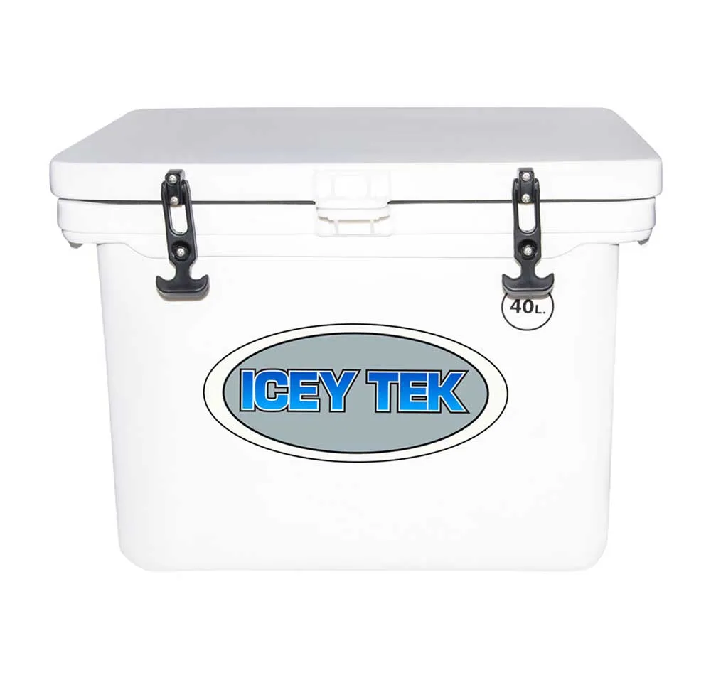 Icey Tek 40L Hard Cooler White